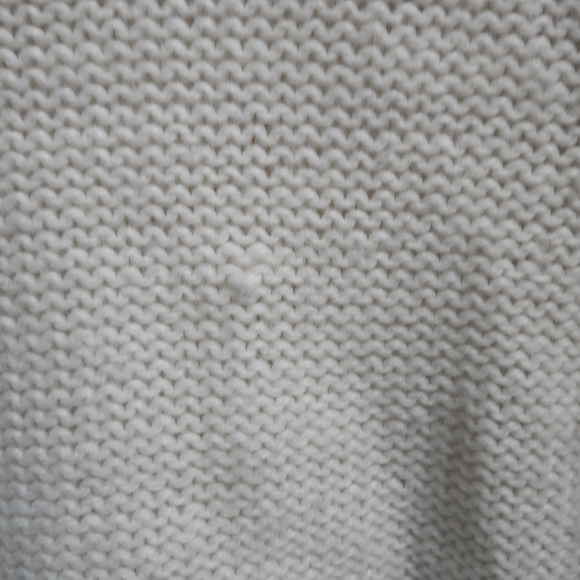 Anthropologie Cowl Neck Knit Sweater with 3/4 Sleeves and Stripes - Picture 6 of 8